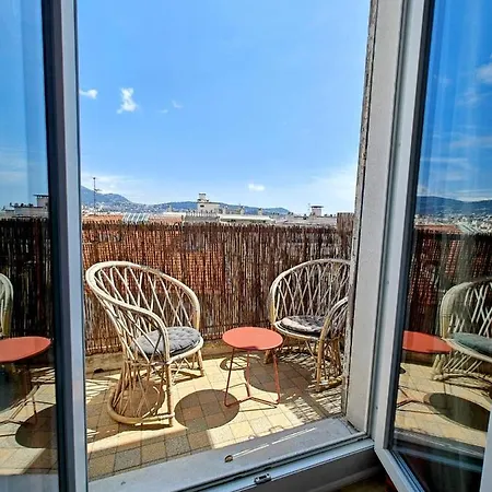 Cozy Roof Terrace Near Promenade Des - Ac *