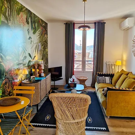 Cozy Roof Terrace Near Promenade Des - Ac Nice